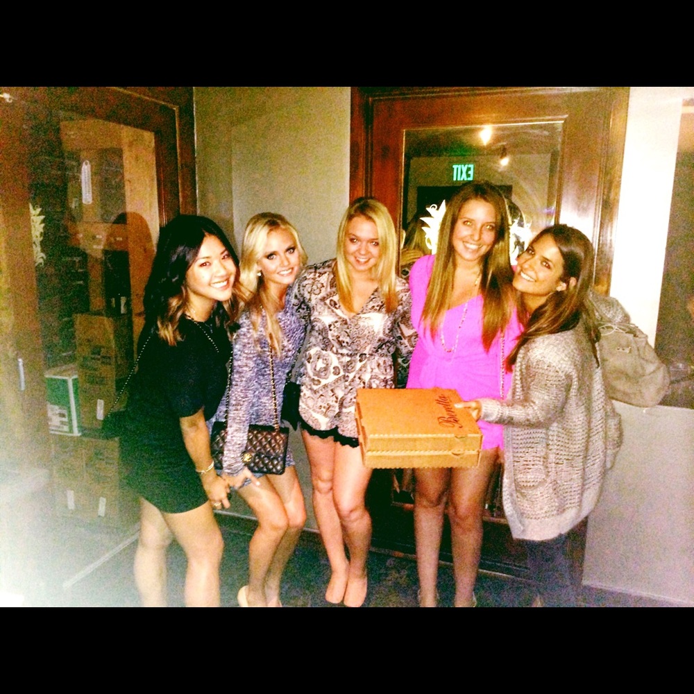 Halston Heritage black & white dress